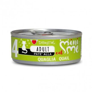 DISUGUAL GATTO PATE' ALLA QUAGLIA DA 85 GR IN LATTINA