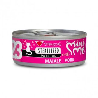 DISUGUAL GATTO PATE' STERILISED AL MAIALE DA 85 GR IN LATTINA