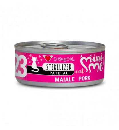 DISUGUAL GATTO PATE' STERILISED AL MAIALE DA 85 GR IN LATTINA