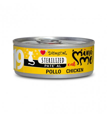 DISUGUAL GATTO PATE' STERILISED AL POLLO DA 85 GR IN LATTINA