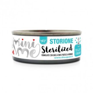 DISUGUAL GATTO PATE' STERILISED ALLO STORIONE DA 85 GR IN LATTINA