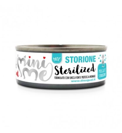 DISUGUAL GATTO PATE' STERILISED ALLO STORIONE DA 85 GR IN LATTINA