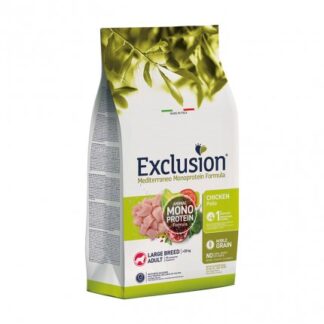 DORADO EXCLUSION CANE ADULT LARGE BREED NOBLE GRAIN MONOPROTEICO AL POLLO DA 12 KG