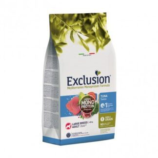 DORADO EXCLUSION CANE ADULT LARGE BREED NOBLE GRAIN MONOPROTEICO AL TONNO DA 12 KG