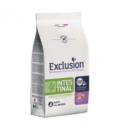 DORADO EXCLUSION CANE DIET PUPPY INTESTINAL MAIALE E RISO DA 2 KG