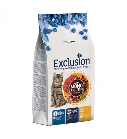 DORADO EXCLUSION GATTO ADULT NOBLE GRAIN MONOPROTEICO AL MANZO DA 300 GR