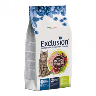 DORADO EXCLUSION GATTO ADULT NOBLE GRAIN MONOPROTEICO AL POLLO DA 1,5 KG