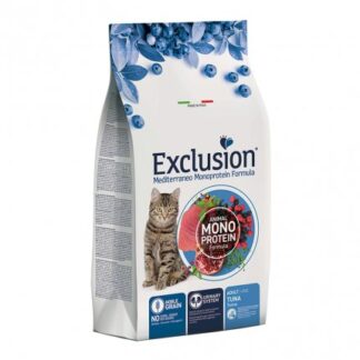 DORADO EXCLUSION GATTO ADULT NOBLE GRAIN MONOPROTEICO AL TONNO DA 1,5 KG