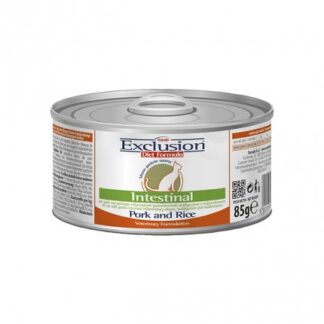 DORADO EXCLUSION GATTO DIET ADULT INTESTINAL MAIALE E RISO DA 85 GR IN LATTINA