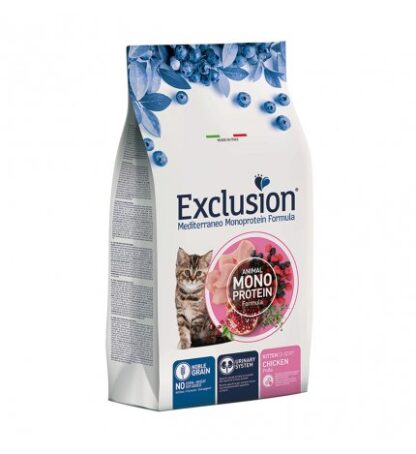 DORADO EXCLUSION GATTO KITTEN NOBLE GRAIN MONOPROTEICO AL POLLO DA 1,5 KG