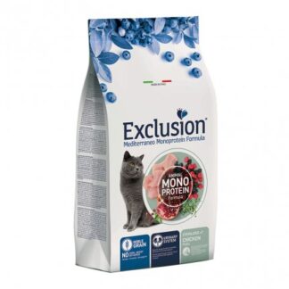 DORADO EXCLUSION GATTO STERILIZZATO 7+ NOBLE GRAIN MONOPROTEICO AL POLLO DA 300 GR