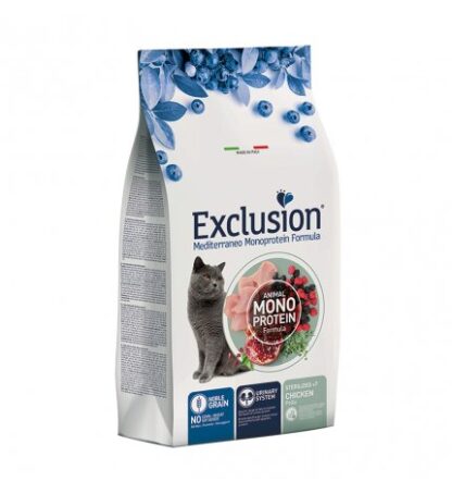 DORADO EXCLUSION GATTO STERILIZZATO 7+ NOBLE GRAIN MONOPROTEICO AL POLLO DA 300 GR