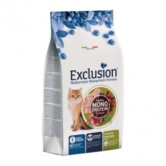 DORADO EXCLUSION GATTO STERILIZZATO NOBLE GRAIN MONOPROTEICO AL POLLO DA 1,5 KG