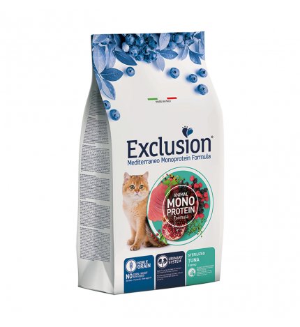 DORADO EXCLUSION GATTO STERILIZZATO NOBLE GRAIN MONOPROTEICO AL TONNO DA 1,5 KG