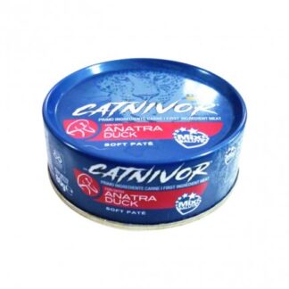 DRN GATTO CATNIVOR MORBIDO PATE' CON ANATRA DA 80 GR