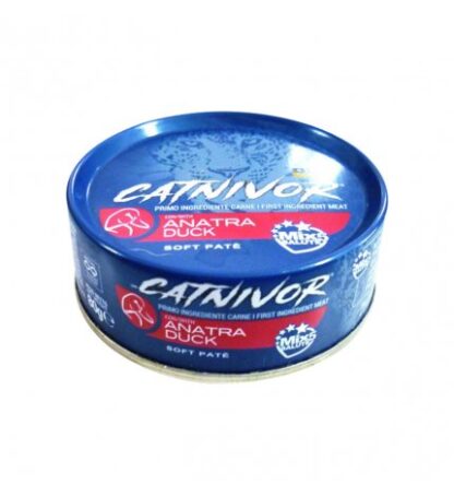 DRN GATTO CATNIVOR MORBIDO PATE' CON ANATRA DA 80 GR