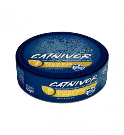 DRN GATTO CATNIVOR MORBIDO PATE' CON TACCHINO DA 80 GR