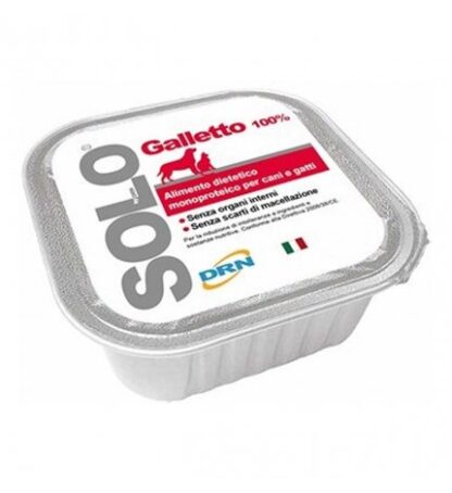 DRN SOLO GALLETTO MONOPROTEICO DA 300 GR IN VASCHETTA