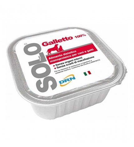 DRN SOLO GALLETTO MONOPROTEICO DA 300 GR IN VASCHETTA
