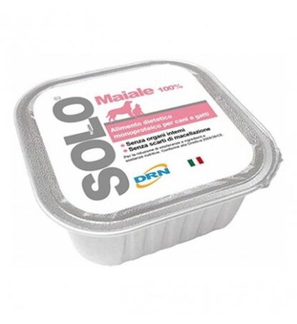 DRN SOLO MAIALE MONOPROTEICO DA 100 GR IN VASCHETTA