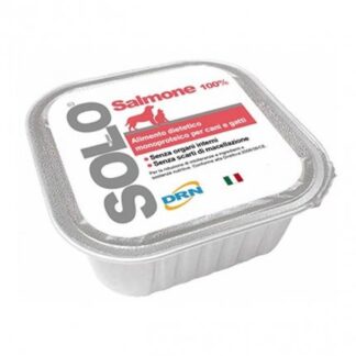 DRN SOLO SALMONE MONOPROTEICO DA 300 GR IN VASCHETTA