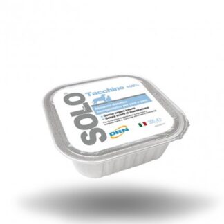 DRN SOLO TACCHINO MONOPROTEICO DA 300 GR IN VASCHETTA