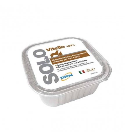 DRN SOLO VITELLO MONOPROTEICO DA 300 GR IN VASCHETTA