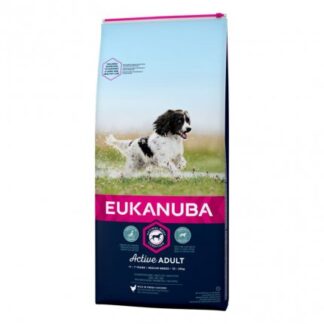 EUKANUBA CANE ADULT MEDIUM BREED POLLO DA 12 KG