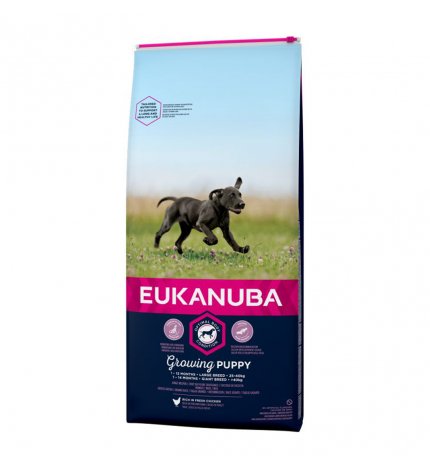EUKANUBA CANE PUPPY LARGE BREED POLLO DA 12 KG