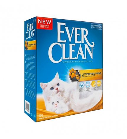 EVER CLEAN LETTIERA LITTERFREE PAWS DA 10 LITRI