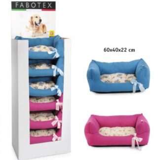 FABOTEX CUCCIA PETIT SOFA' FANTASIE ASSORTITE 60 x40 x 22 CM