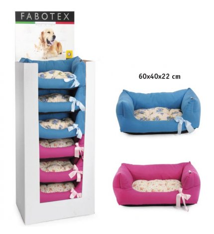 FABOTEX CUCCIA PETIT SOFA' FANTASIE ASSORTITE 60 x40 x 22 CM