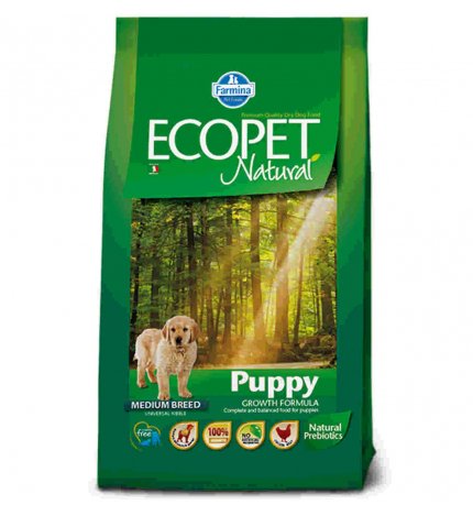 FARMINA ECOPET NATURAL PUPPY MEDIUM AL POLLO DA 2,5 KG