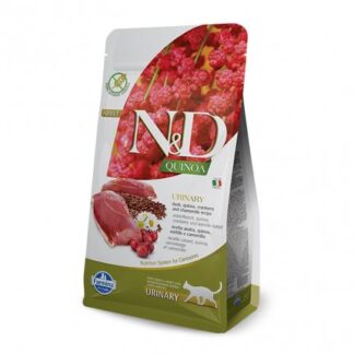 FARMINA N&D DELICIOUS GATTO ADULT QUINOA URINARY ALL'ANATRA DA 5 KG