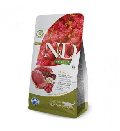 FARMINA N&D DELICIOUS GATTO ADULT QUINOA URINARY ALL'ANATRA DA 5 KG