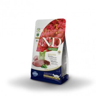 FARMINA N&D DELICIOUS GRAIN FREE GATTO ADULT DIGESTION ALLA QUINOA E AGNELLO DA 300 GR