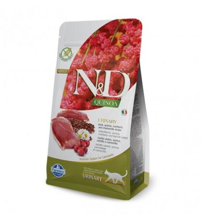 FARMINA N&D DELICIOUS GRAIN FREE GATTO ADULT URINARY ALLA QUINOA E ANATRA DA 300 GR