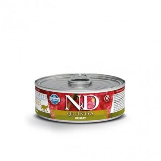 FARMINA N&D DELICIOUS GRAIN FREE GATTO QUINOA URINARY DA 80 GR IN LATTINA