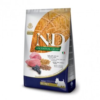 FARMINA N&D DELICIOUS LOW GRAIN CANE ADULT MINI AGNELLO DA 7 KG