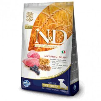 FARMINA N&D DELICIOUS LOW GRAIN CANE PUPPY MINI CON AGNELLO MIRTILLO DA 2,5 KG