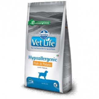 FARMINA VET LIFE CANE HYPOALLERGENIC PESCE & PATATE DA 2 KG