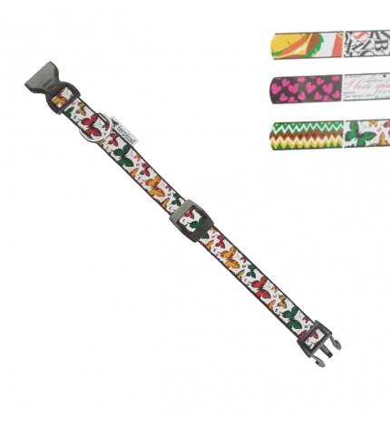 FERPLAST CANE COLLARE ARLECCHINO C 25 / 70 COLORI E FANTASIE MISTI