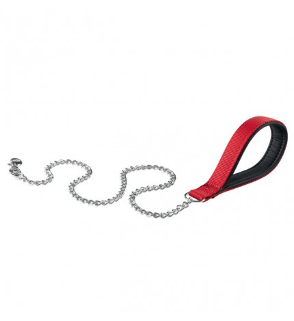 FERPLAST CANE GUINZAGLIO A CATENA DAYTONA GM 25 / 100 ROSSO