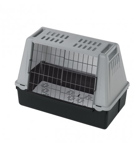 FERPLAST CANE TRASPORTINO ATLAS CAR MINI 72 x 41 x 51 CM GRIGIO