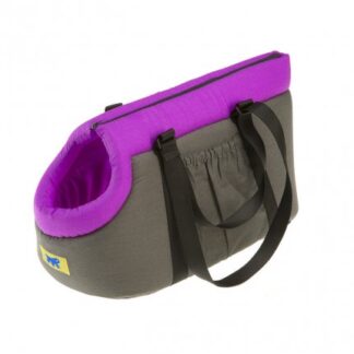 FERPLAST CANE TRASPORTINO BORSELLO 60 COTONE LILLA AZZURRO