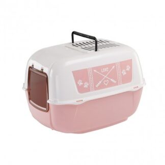 FERPLAST GATTO PRIMA TOILETTE DECOR ROSA