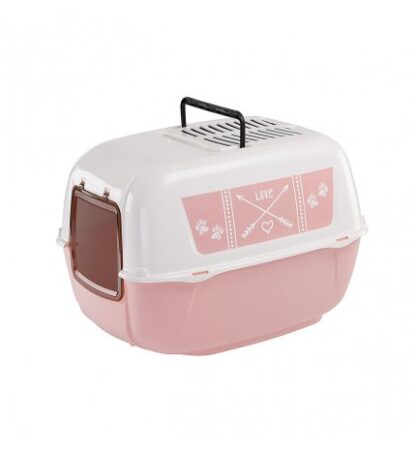 FERPLAST GATTO PRIMA TOILETTE DECOR ROSA