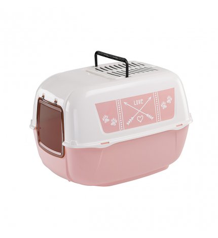 FERPLAST GATTO PRIMA TOILETTE DECOR ROSA