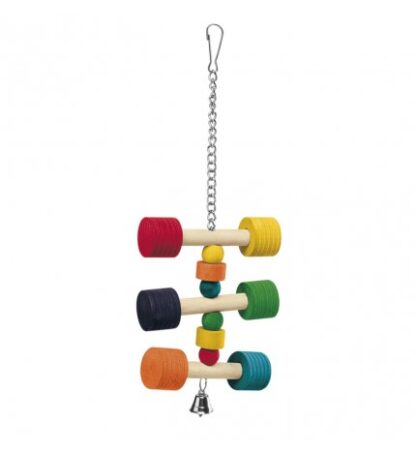 FERPLAST PAPPAGALLI GIOCO PENDENTE COLORI MISTI