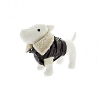 Ferribiella cane bomber aviatore 25 cm marrone